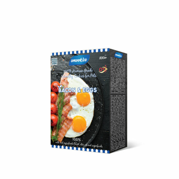Smookies Bacon & Eggs Μπισκότα Σκύλου 200gr