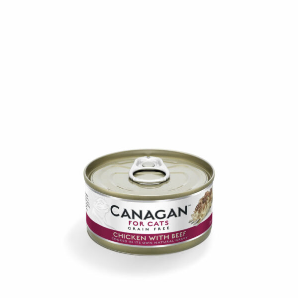 Canagan cat can-Κοτόπουλο με Μοσχάρι