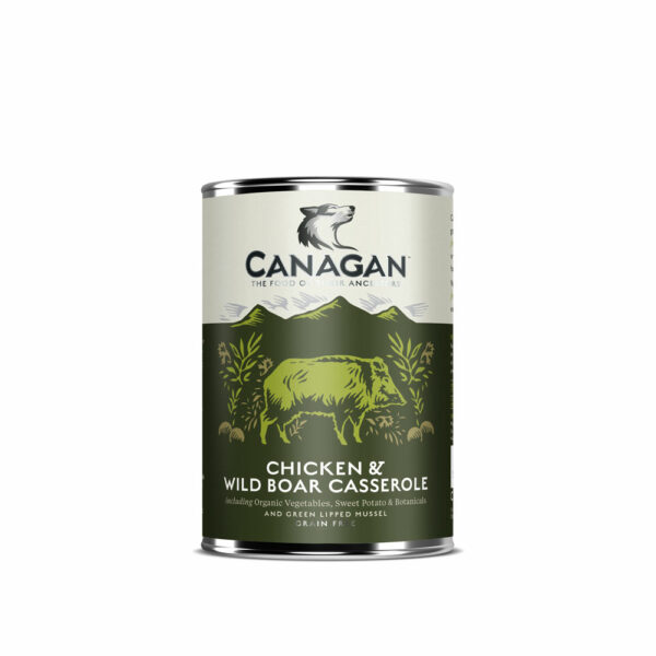 Canagan Dog Can Chicken & Wild Boar Casserole