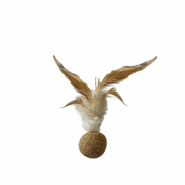 Croci Euphoria Ball with Silvervine Feather