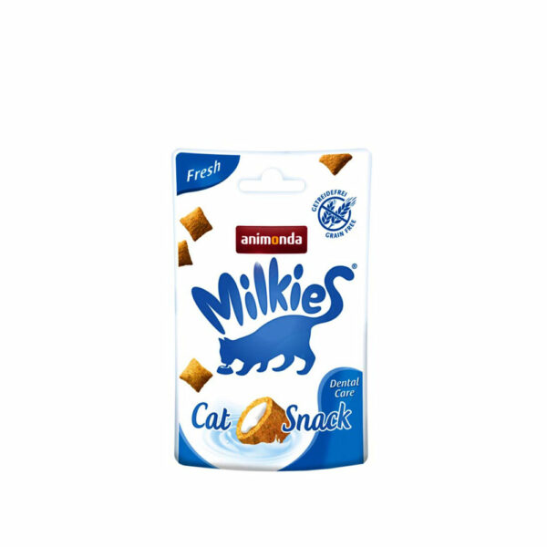 Animonda Milkies Cat Crunchy Fresh Dental Λιχουδιές Σνακ Γάτας 30gr