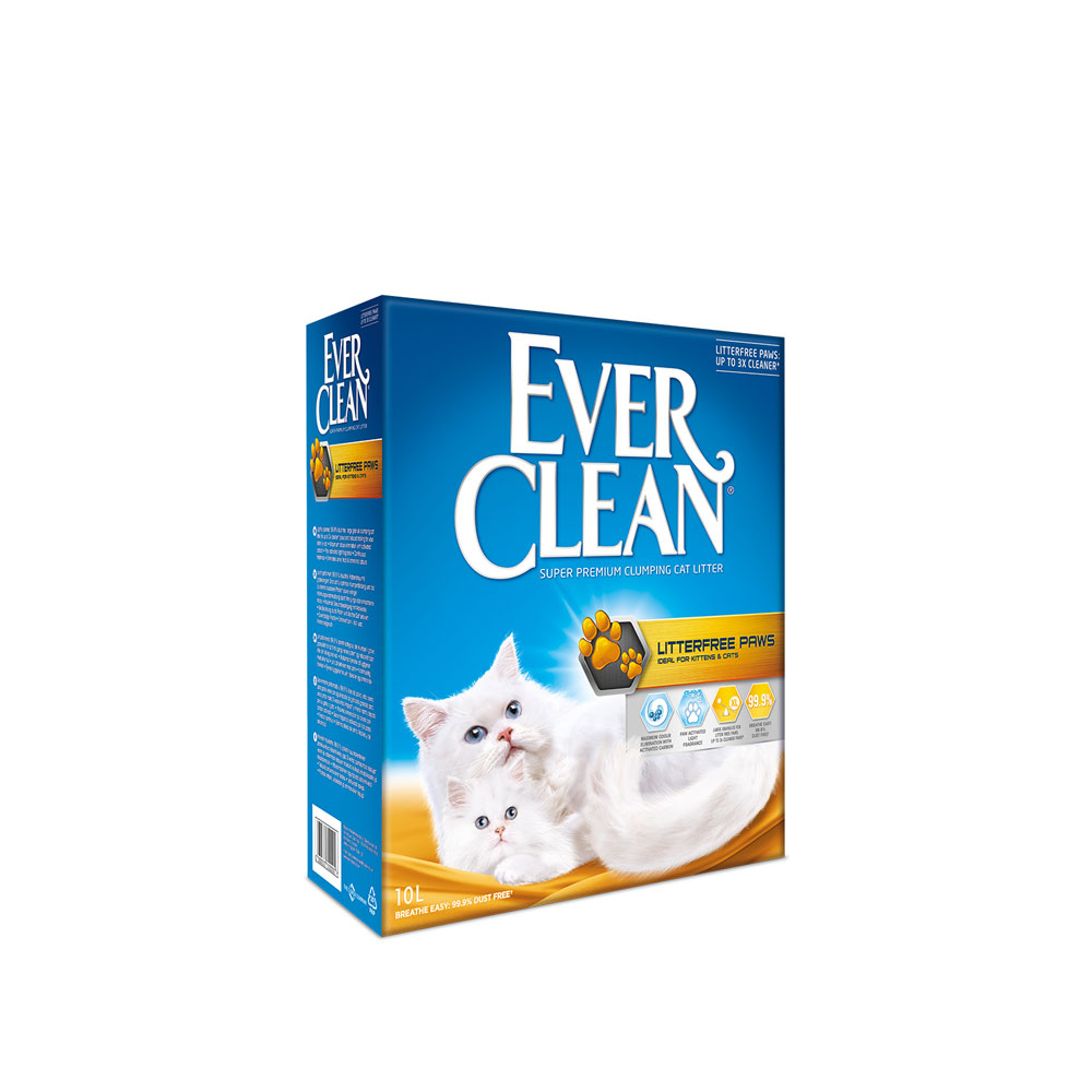 Ever Clean Litterfree Paws Clumping Cat Litter 10L
