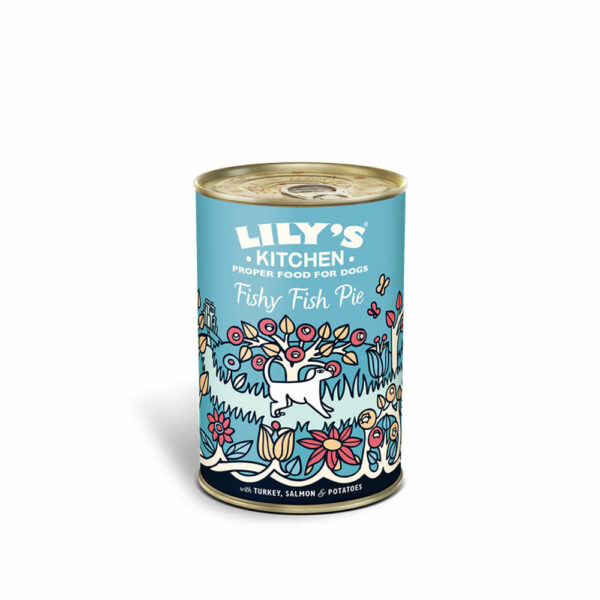 Lily's Kitchen Fishy Fish Pie with Peas 400g