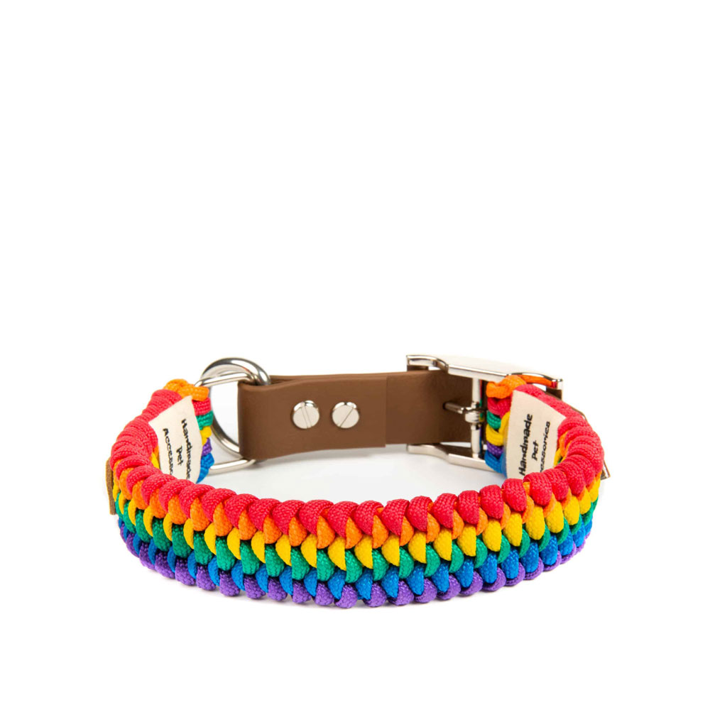 Unicord Rainbow Πολύχρωμο Περιλαίμιο Σκύλου