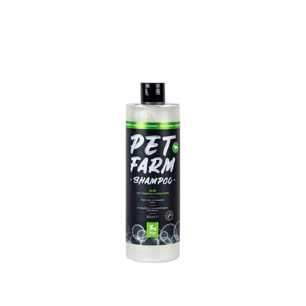 PQP Pet Farm Aloe 4 in 1 Shampoo & Conditioner 625ml