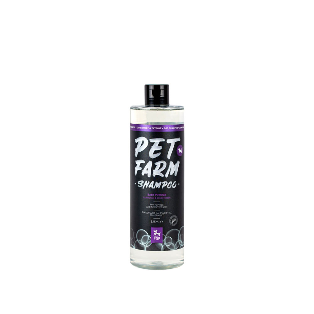 PQP Pet Farm Baby Powder Shampoo & Conditioner 625ml