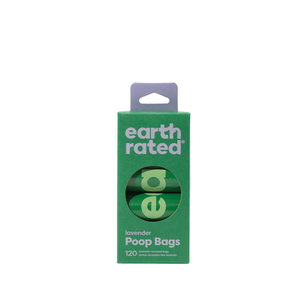 Earth Rated Lavender Poop Bags 120 pcs