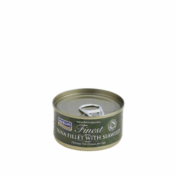 Fish4Cats Finest Tuna Fillet With Seaweed 70gr