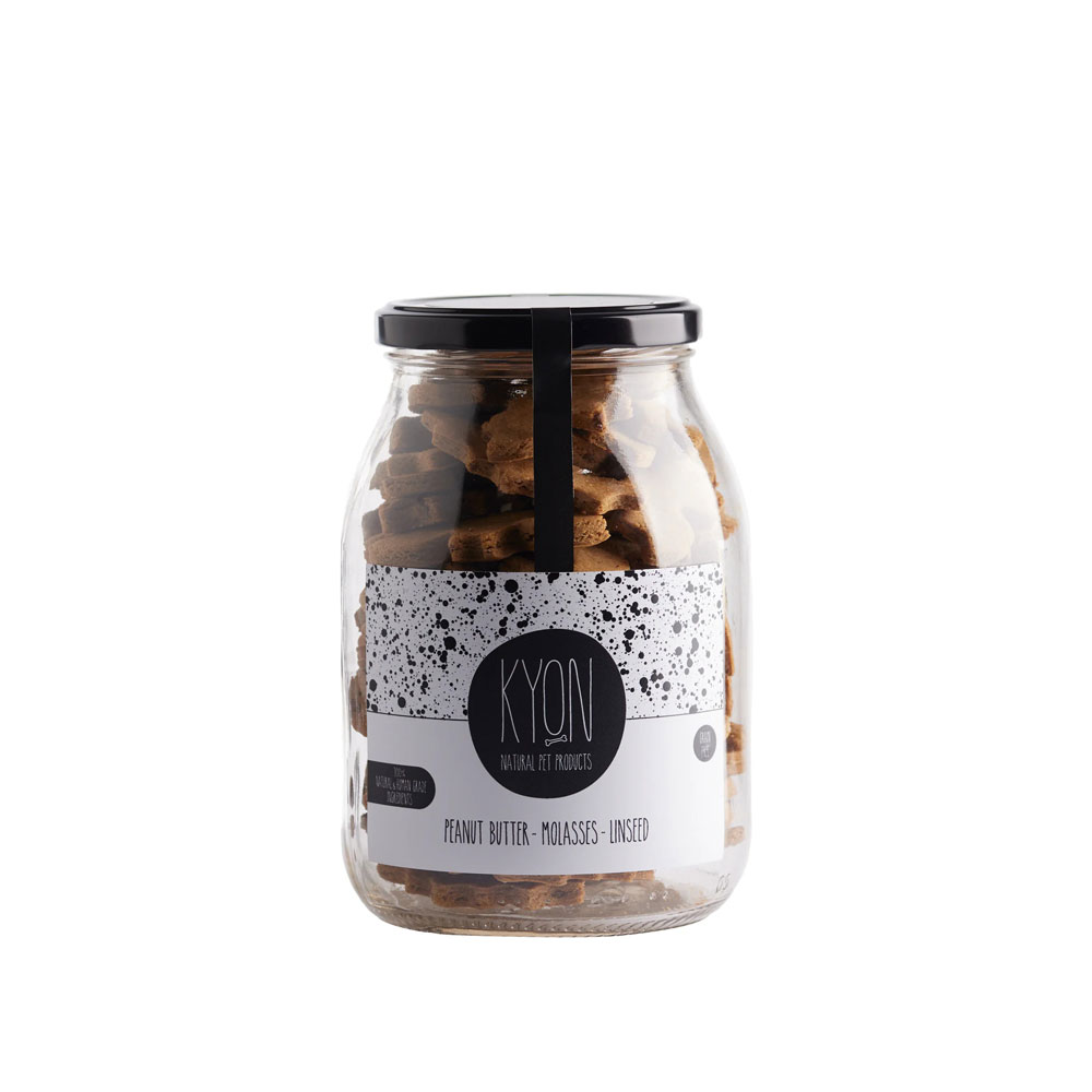 Kyon Peanut Butter-Molasses-Linseed Handmade Treats 400gr