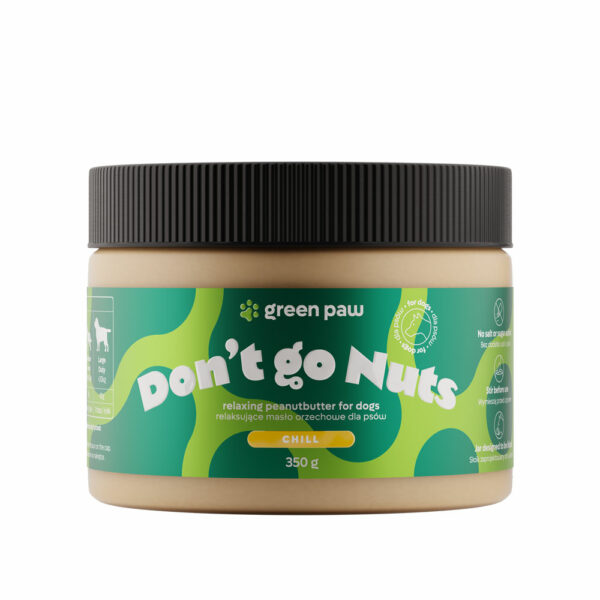 Green Paw Don't Go Nuts Φυσικό Βούτυρο Ξηρών Καρπών με CBD 350gr