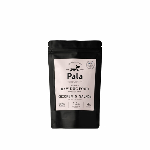 Pala Natural Raw Air-Dried Grain Free Μπουκιές με Κοτόπουλο & Σολομό 100gr