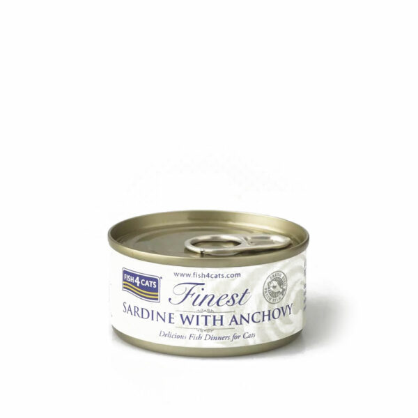 Fish4Cats Finest Sardine with Anchovy 70gr