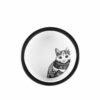 Trixie Zentangle Κεραμικό Μπολ Γάτας Λευκό Πουά 300ml