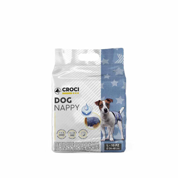 Croci Dog Nappy Jeans Diapers 10pcs