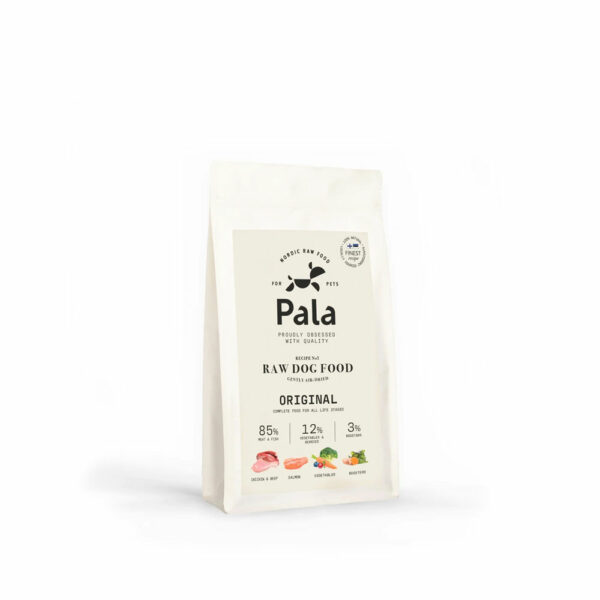 Pala #1 Natural Raw Air-Dried Grain Free Τροφή με Κοτόπουλο Σολομό & Μοσχάρι 1kg