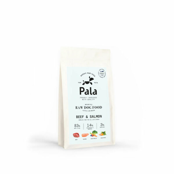 Pala #3 Natural Raw Air-Dried Grain Free Τροφή με Μοσχάρι & Σολομό 100gr