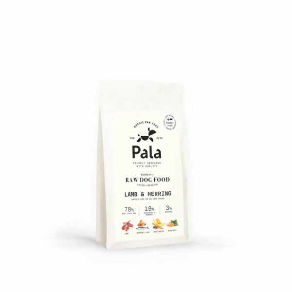Pala #7 Natural Raw Air-Dried Grain Free Τροφή με Αρνί & Ρέγγα 1kg