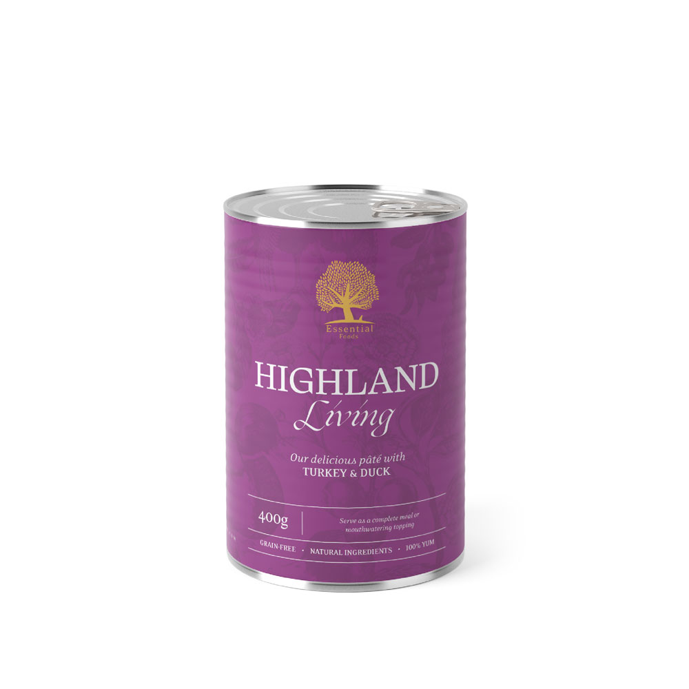 Essential Foods Highland Living Pate with Turkey & Duck 400gr