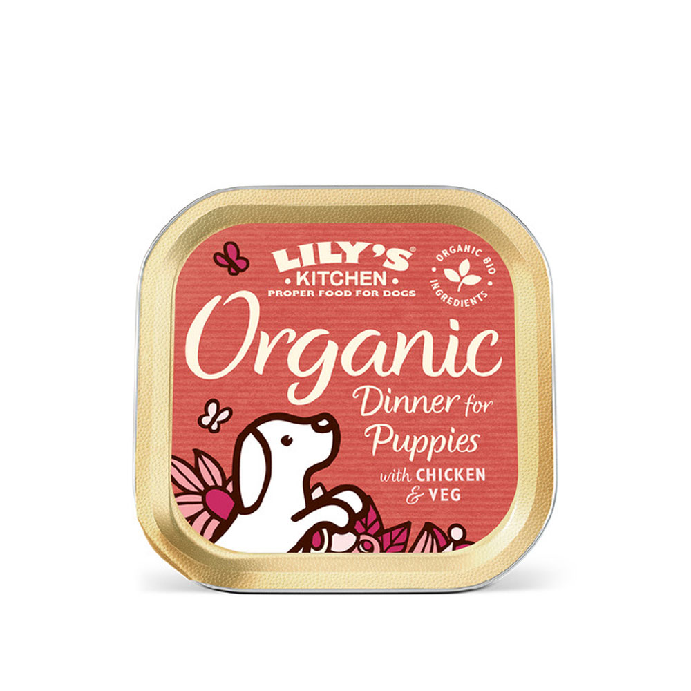 Lily's Kitchen Organic Dinner for Puppies 150gr