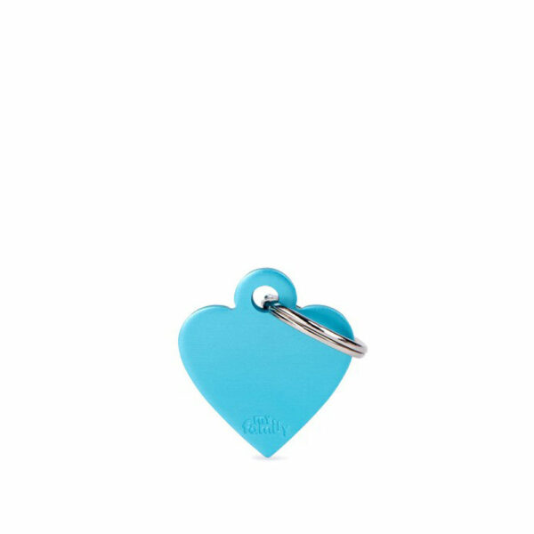 MyFamily Basic Ταυτότητα Καρδιά Γαλάζια Μικρή