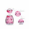 Τσάντα Μεταφοράς Dome Cat Face Ροζ 40x33x25cm