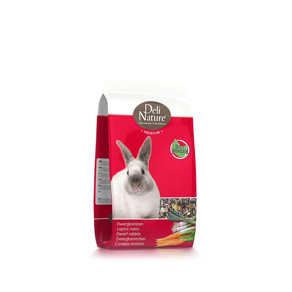 Deli Nature Premium Dwarf Rabbits 800gr