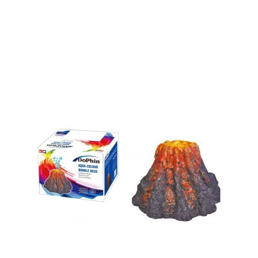 Dophin Volcano Διακοσμητικό Ενυδρείου 16x16x12cm