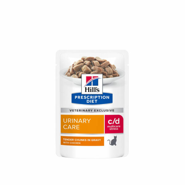 Hill's Prescription Cat Diet c/d Urinary Stress Chicken 85gr