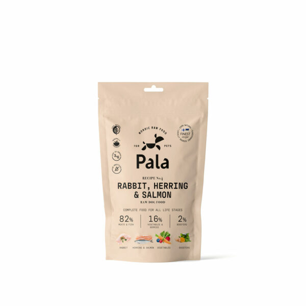 Pala Recipe # 4 - Κουνέλι Ρέγγα Σολομός 100gr